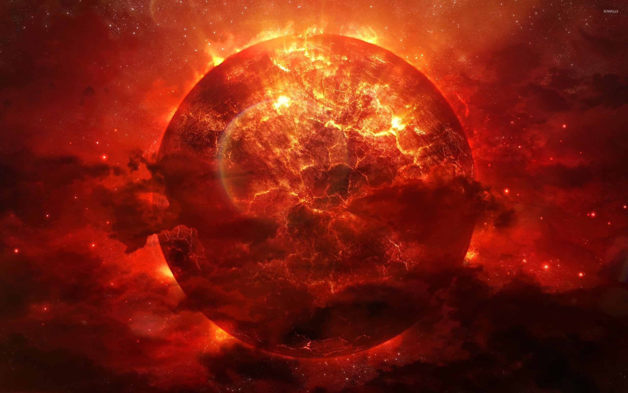 Exploding Planet Wallpapers