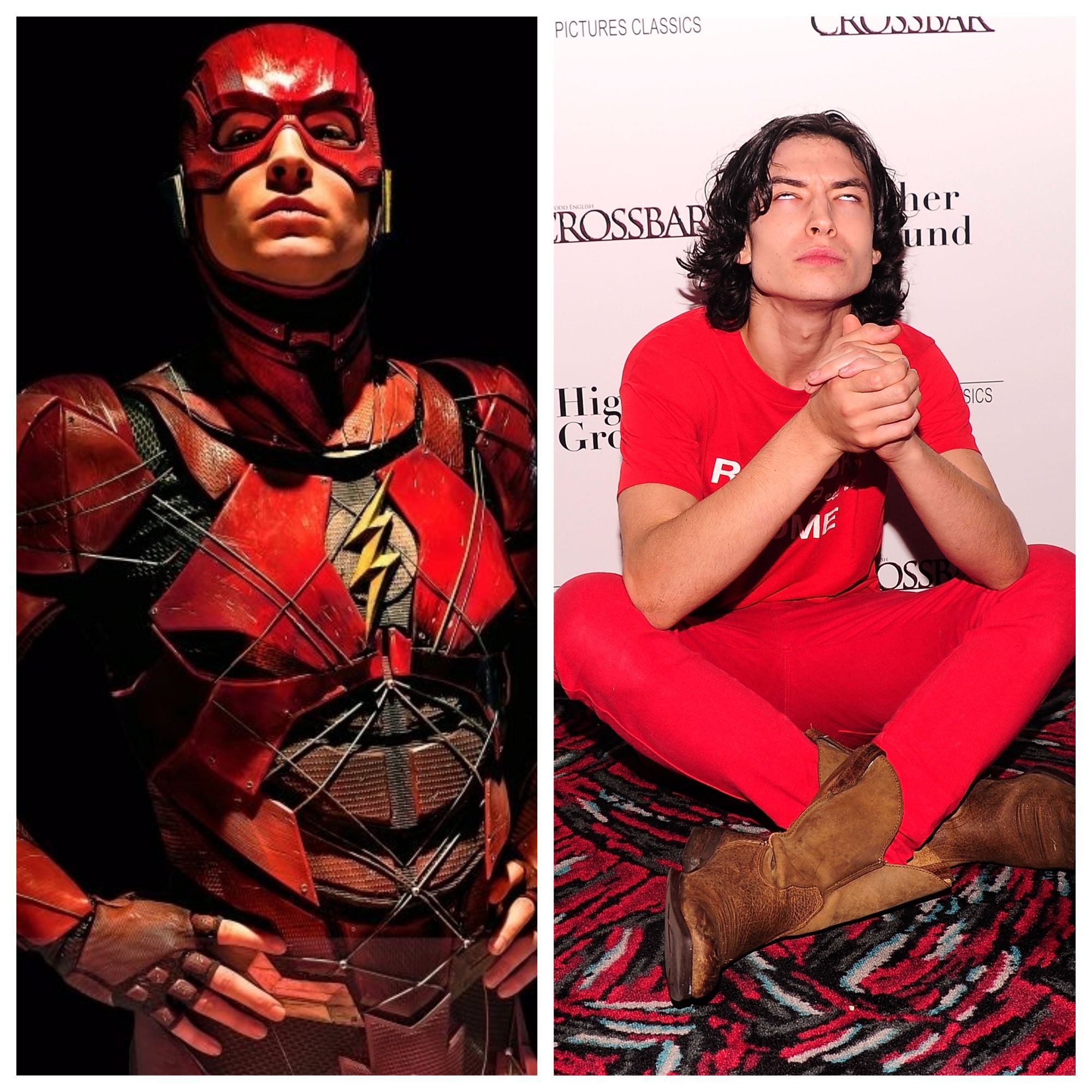 Ezra Miller Flash Art Wallpapers