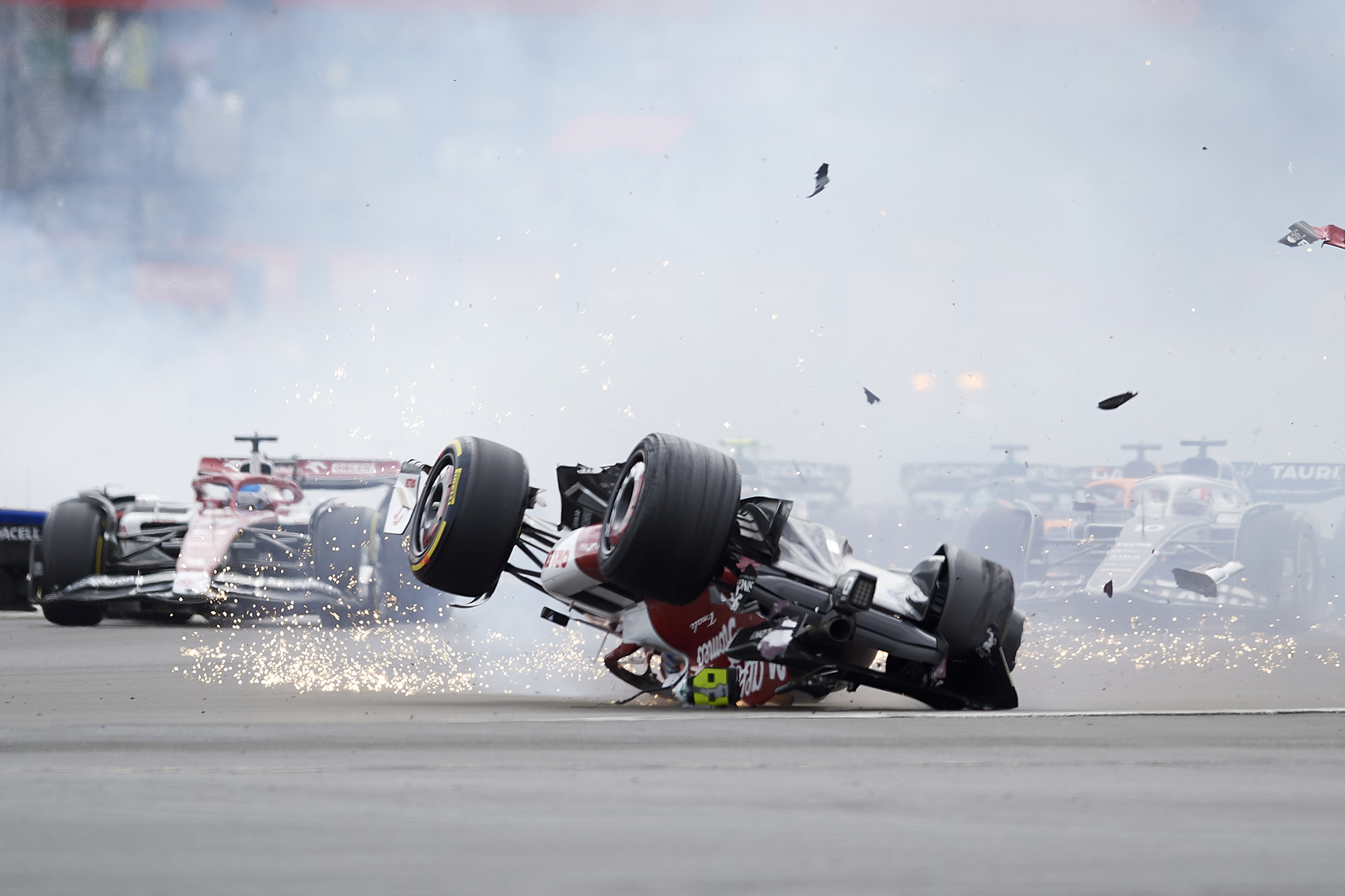 F1 Crash Wallpapers