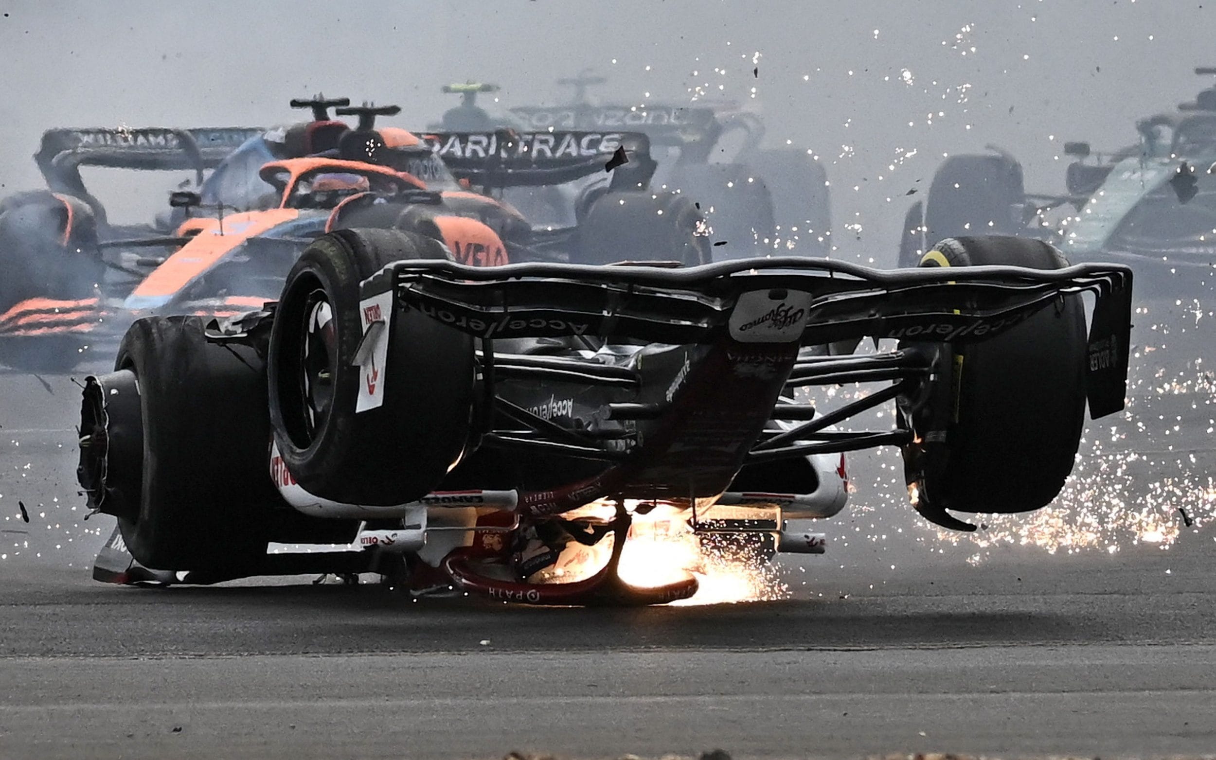 F1 Crash Wallpapers