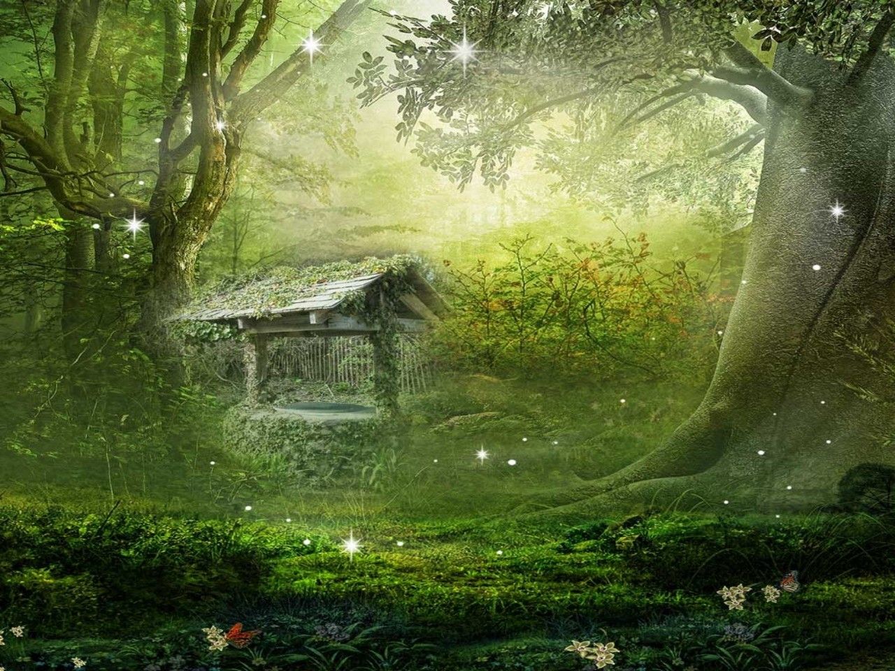 Fairy Garden Wallpapers