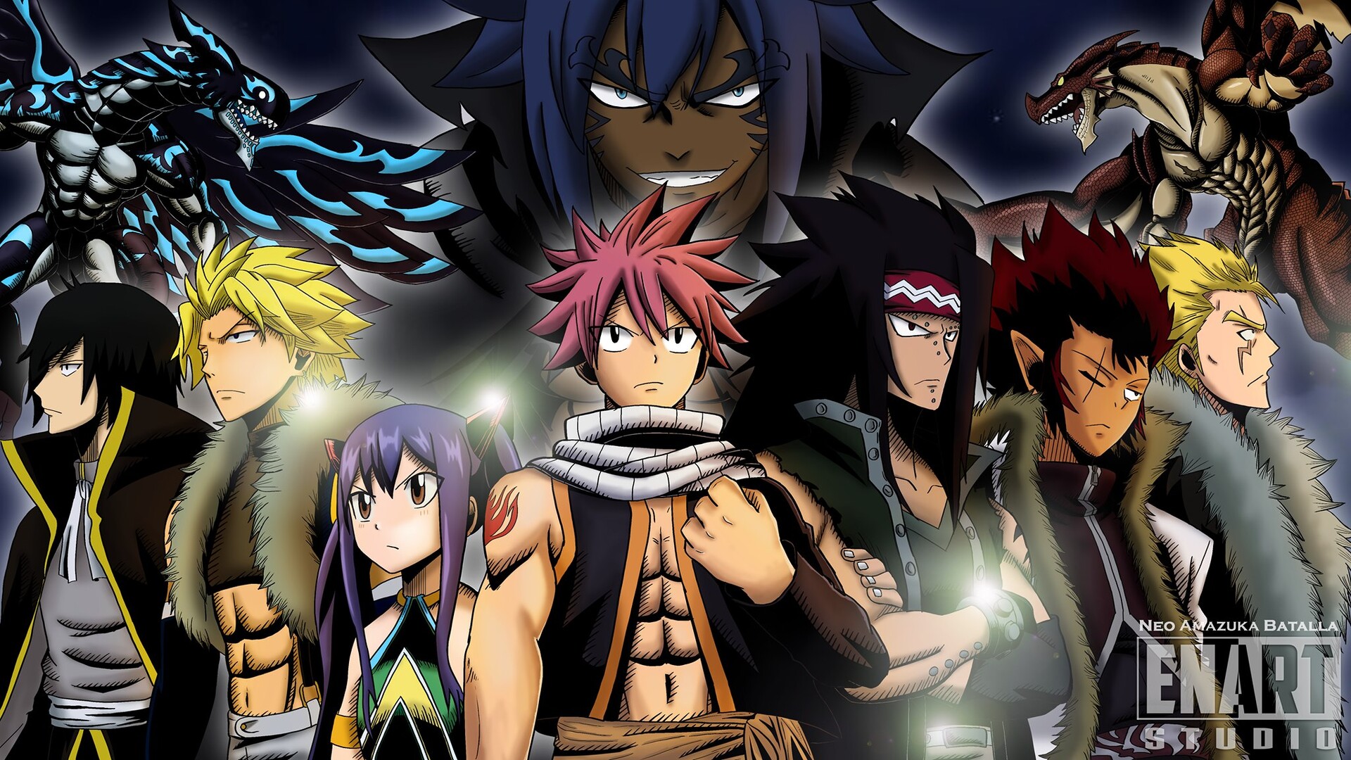 Fairy Tail Dragon Slayers Wallpapers