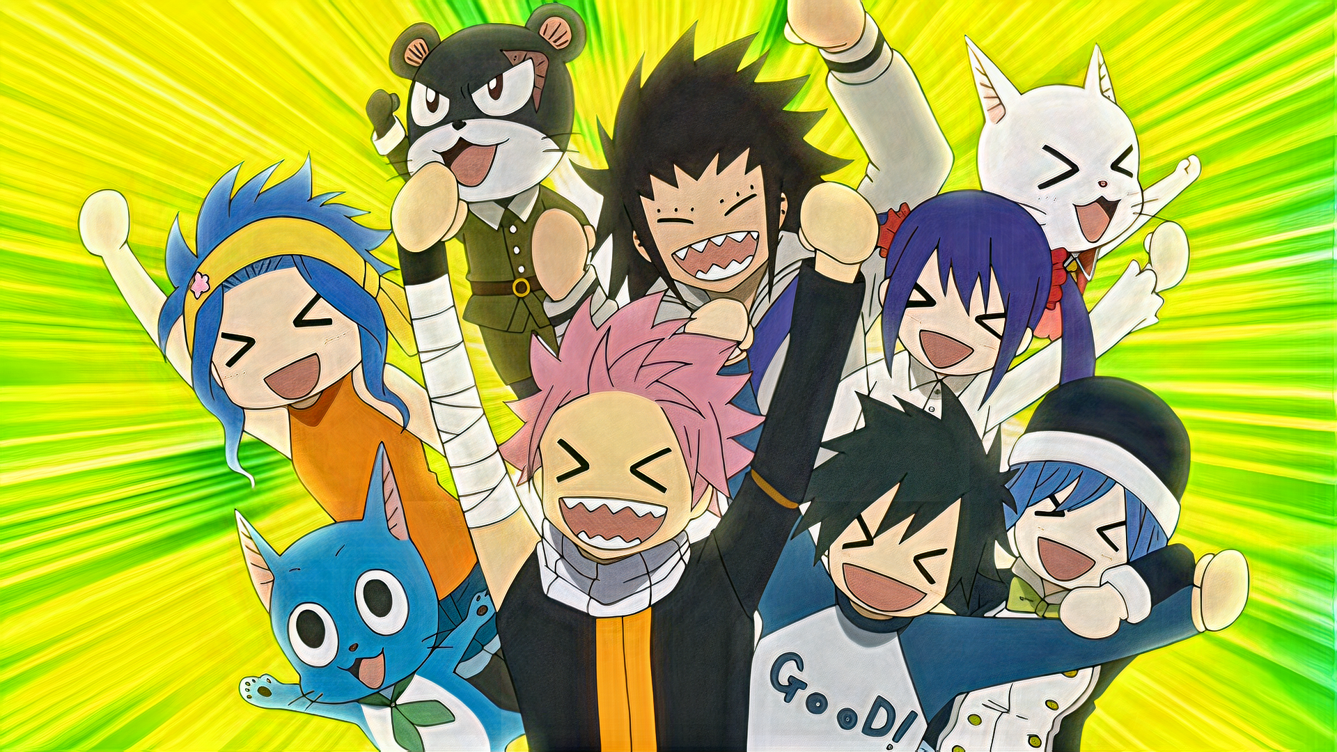 Fairy Tail Group Photo Wallpapers