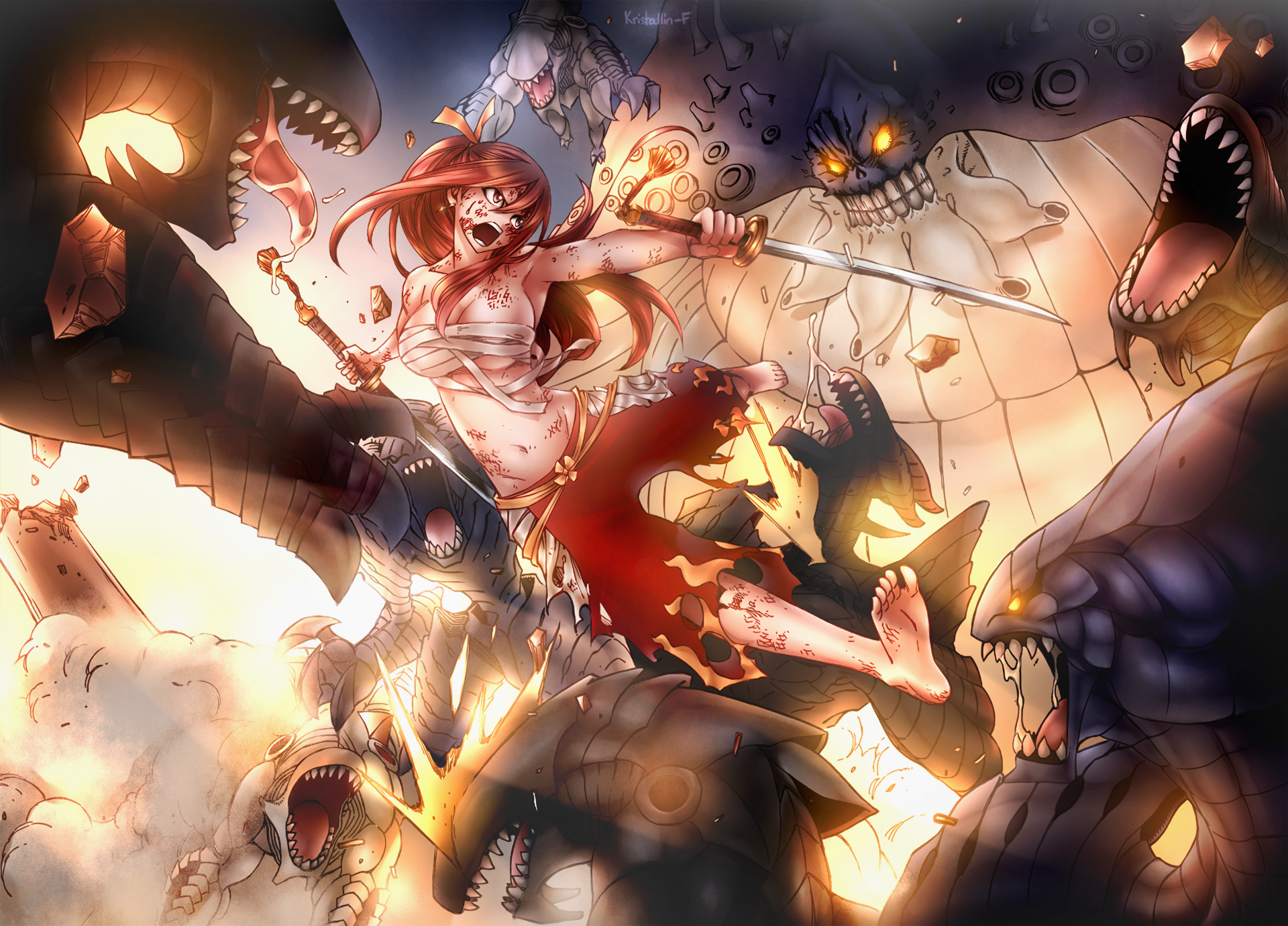 Fairy Tail Erza Wallpapers