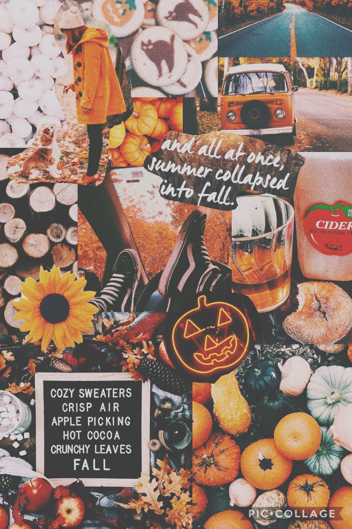 Fall Collage Wallpapers