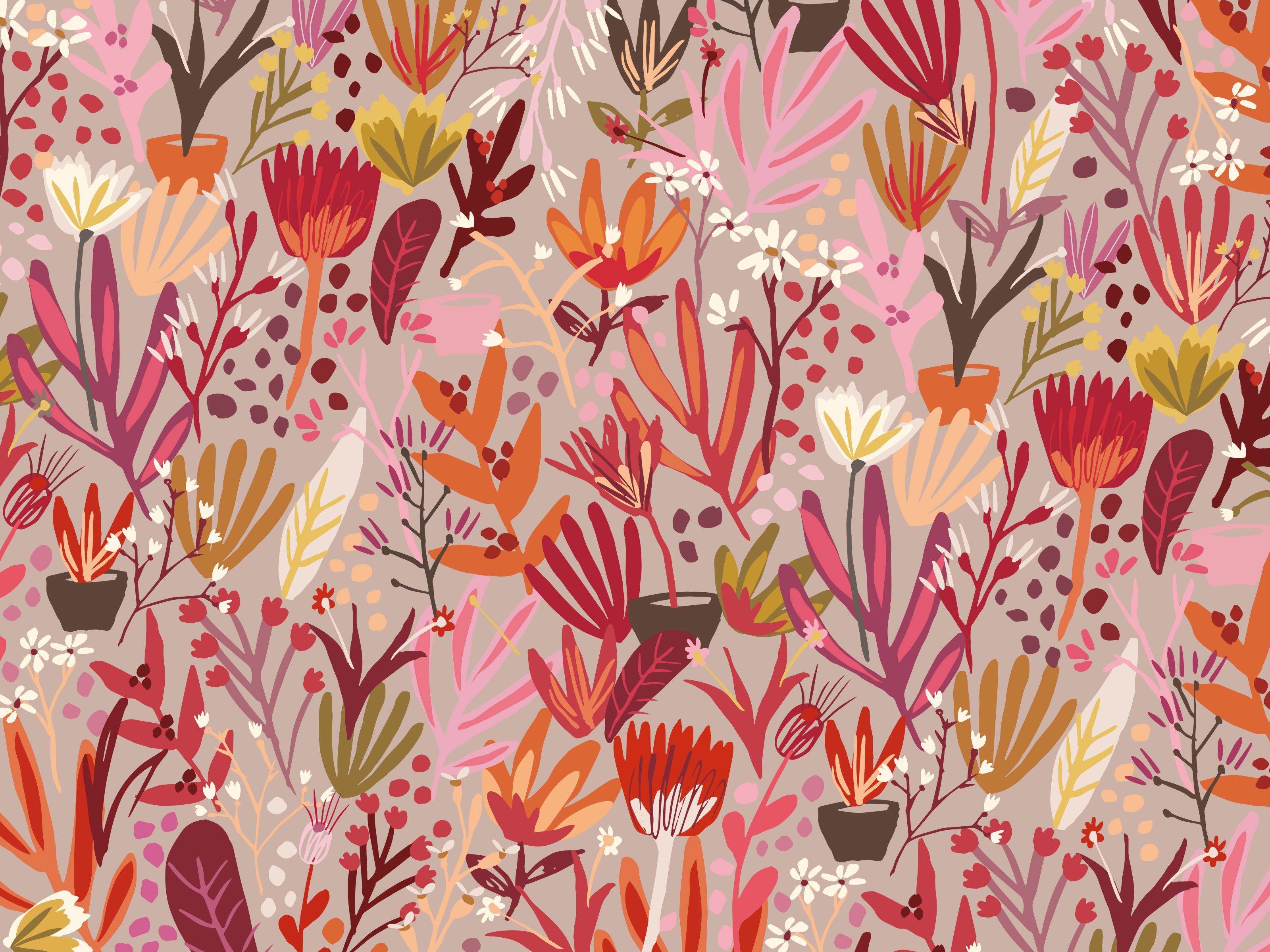 Fall Floral Wallpapers