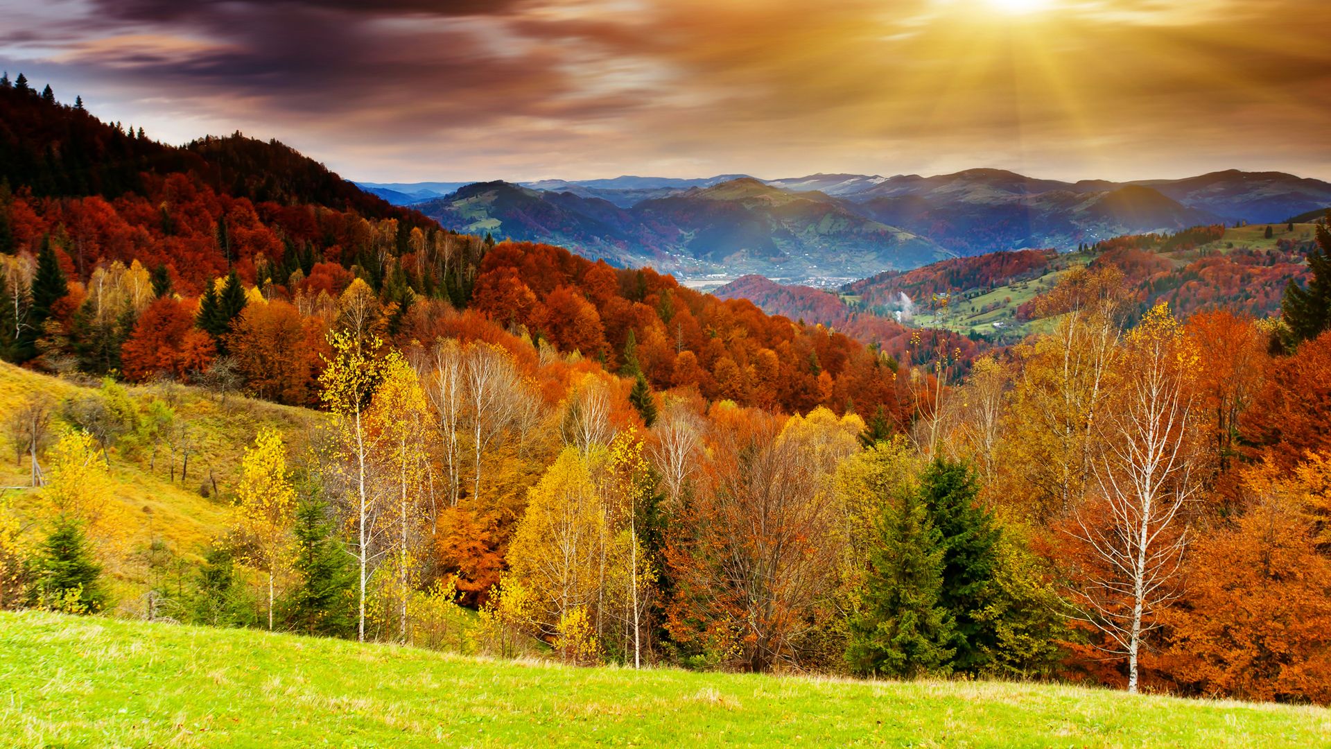 Fall Mountains Wallpapers