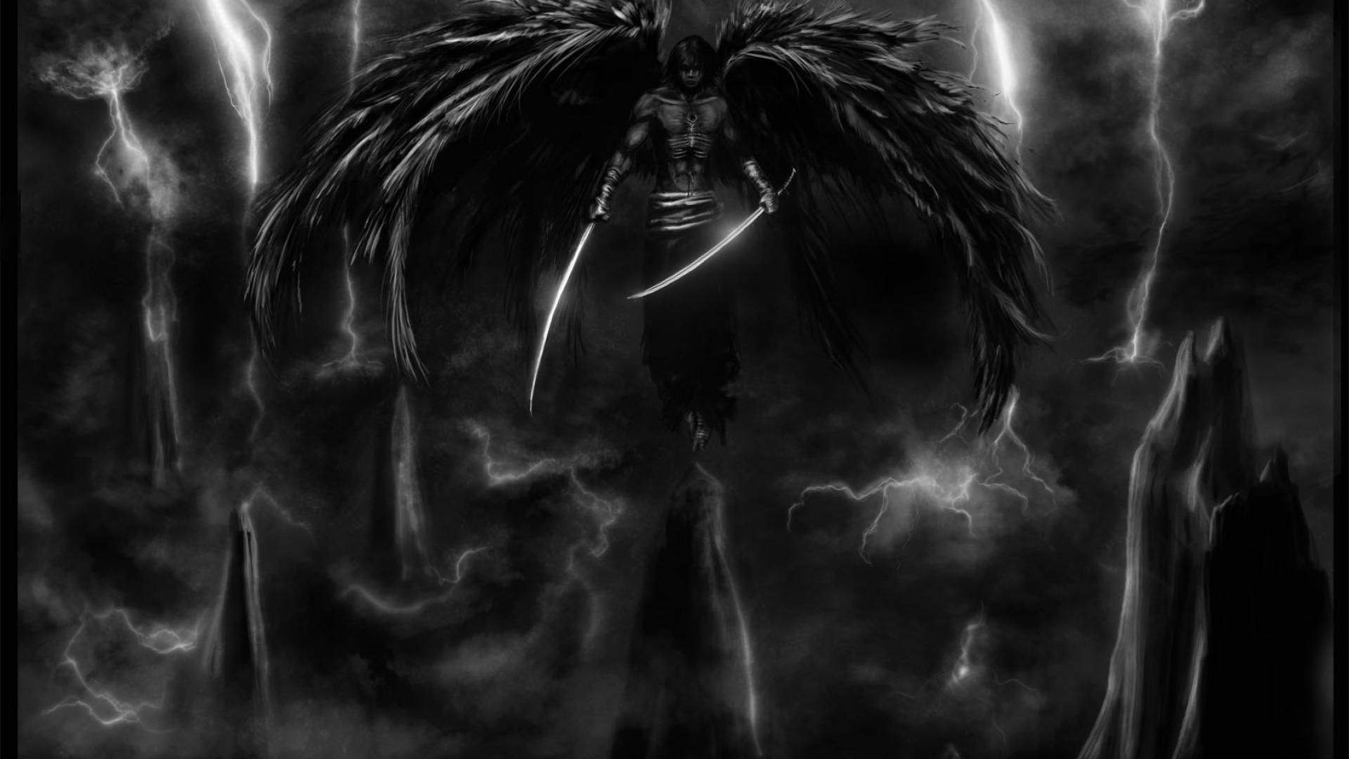 Fallen Angel Painting Wallpapers