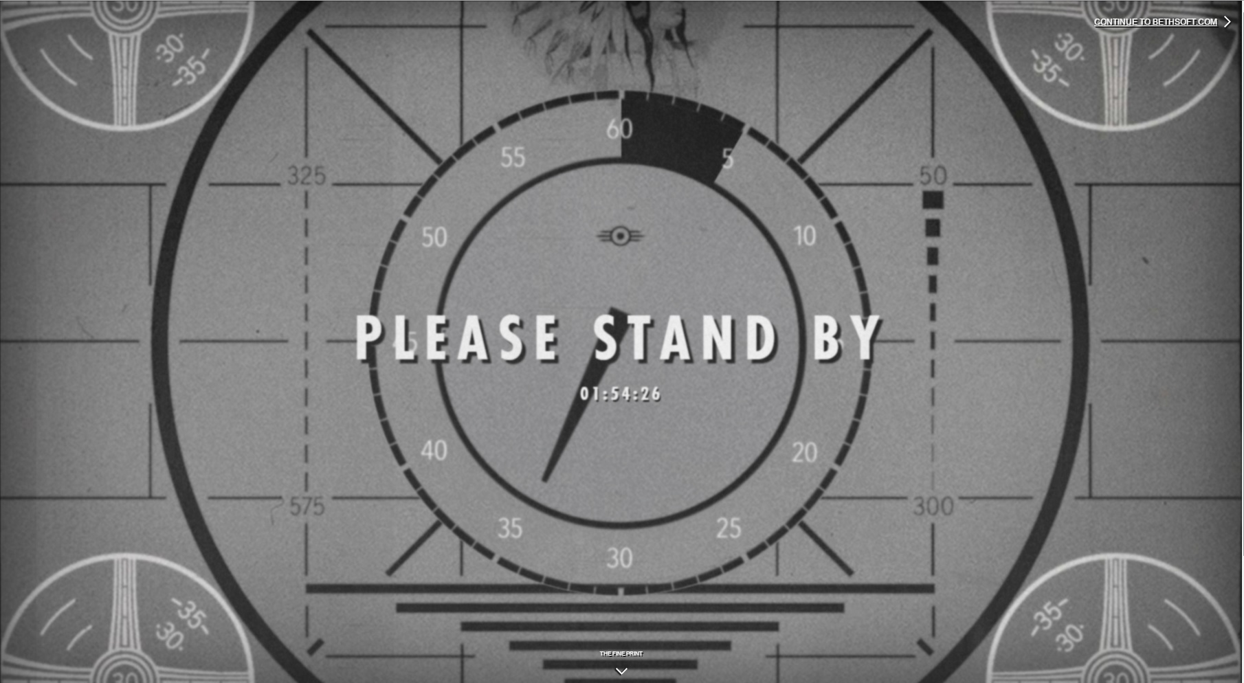 Fallout please Stand by обои на телефон