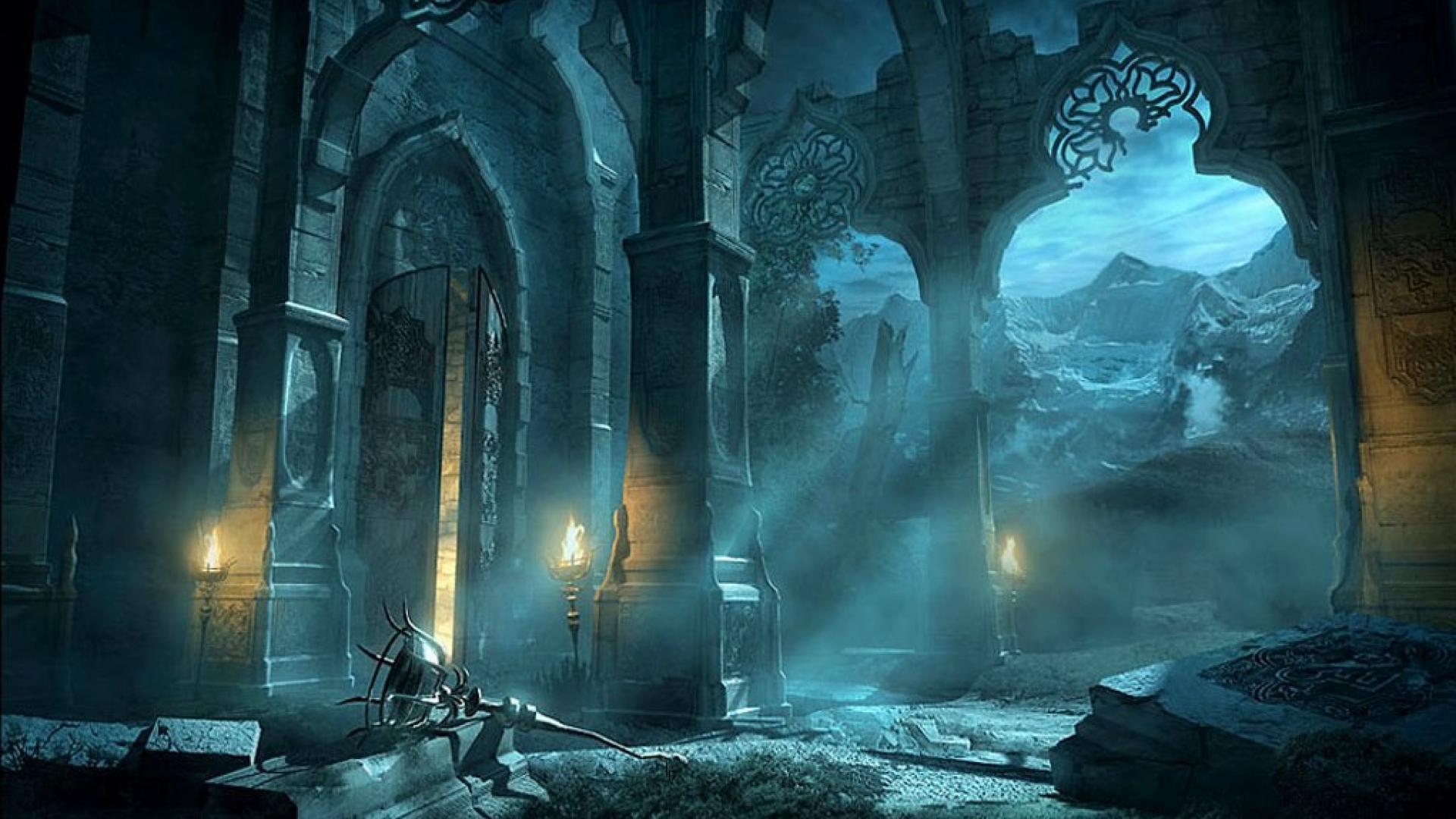 Fantasy Abandoned Castle Wallpapers