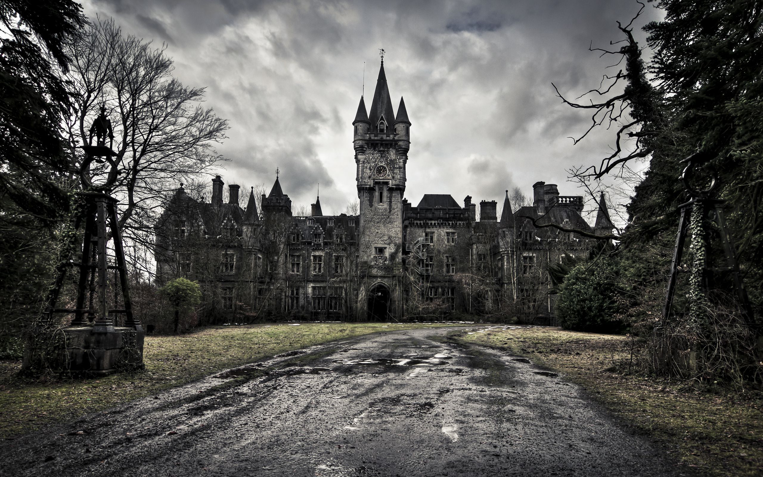 Fantasy Abandoned Castle Wallpapers