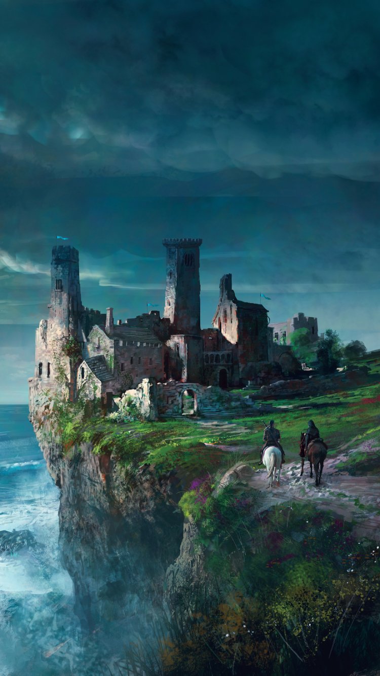 Fantasy Abandoned Castle Wallpapers