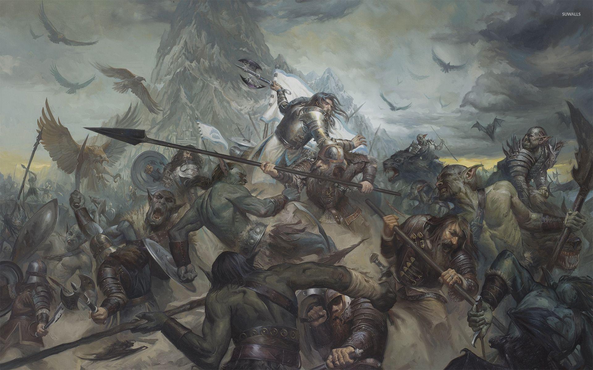 Fantasy Battle Art Wallpapers
