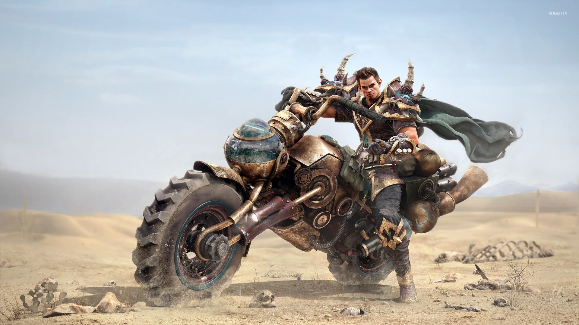 Fantasy Biker Art Wallpapers