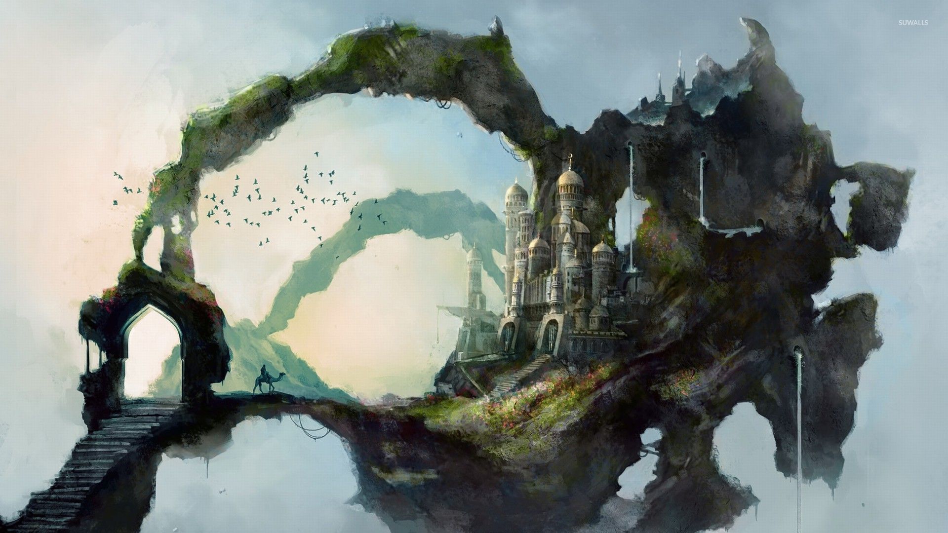 Fantasy Castle Art Wallpapers