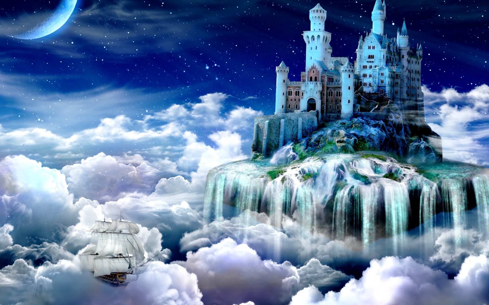 Fantasy Castle Art Wallpapers