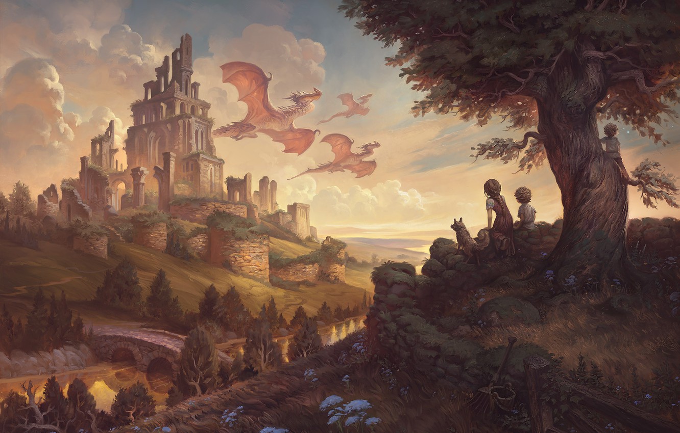 Fantasy Castle Art Wallpapers