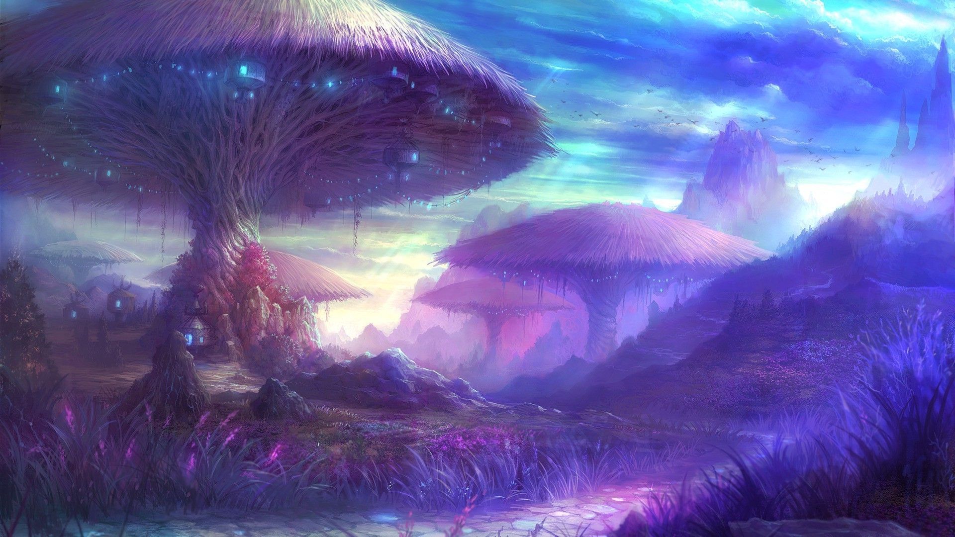 Fantasy Mushroom Wallpapers