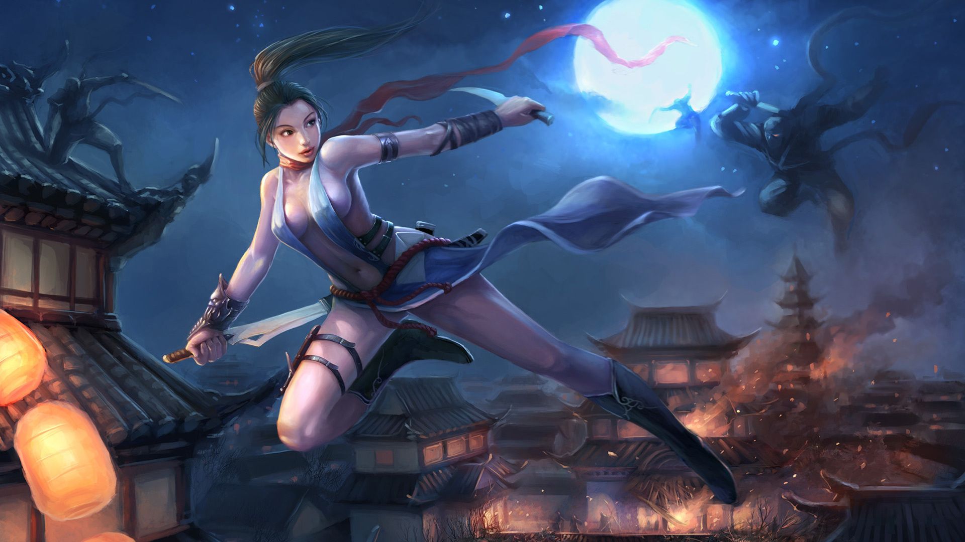 Fantasy Ninja Girl Wallpapers