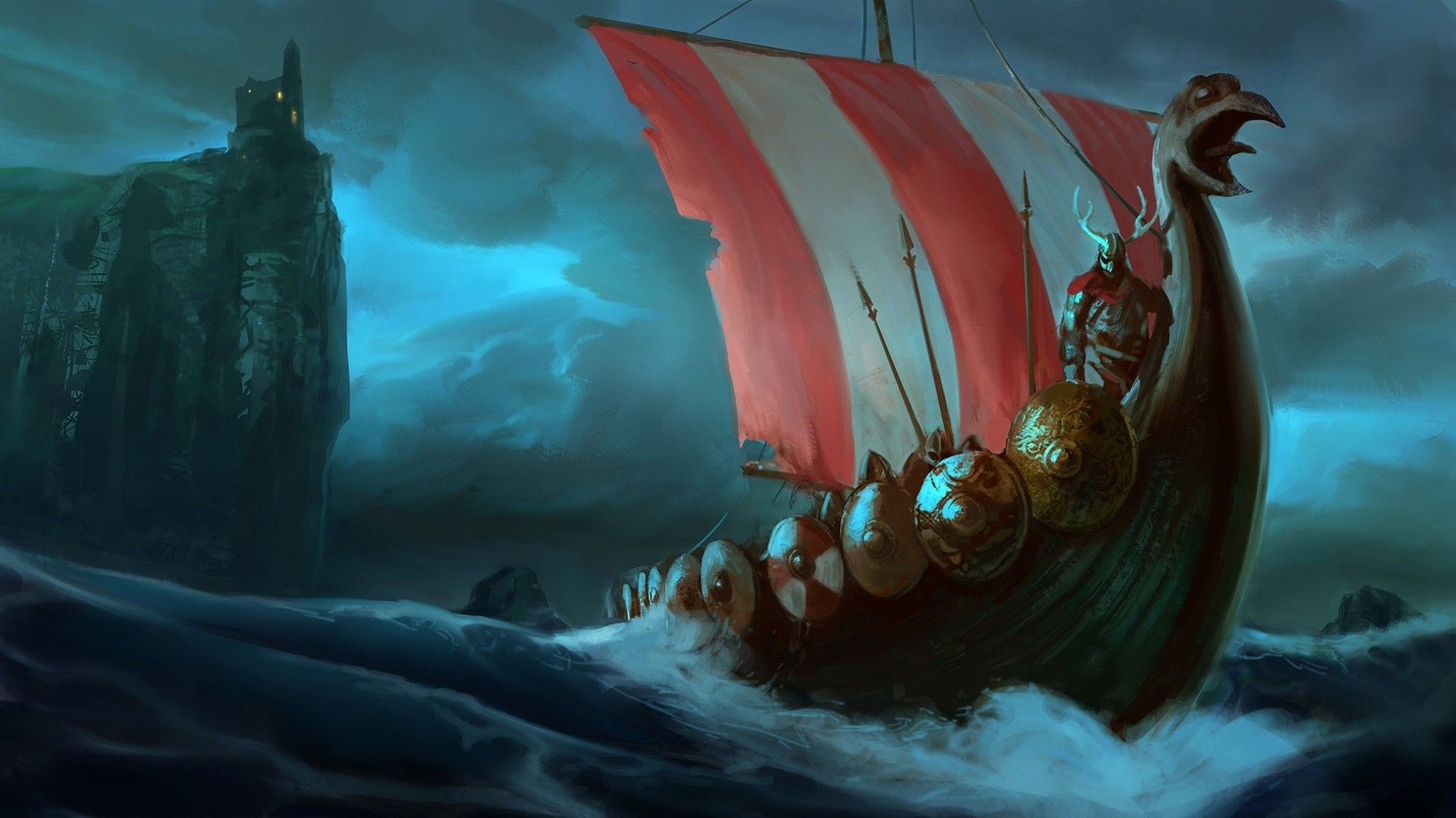 Fantasy Viking Art Wallpapers