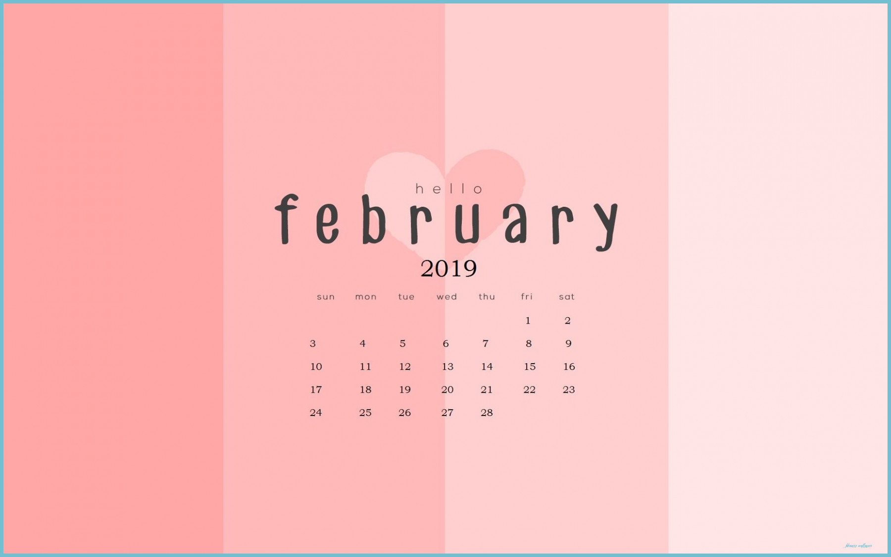 February Computer Wallpapers