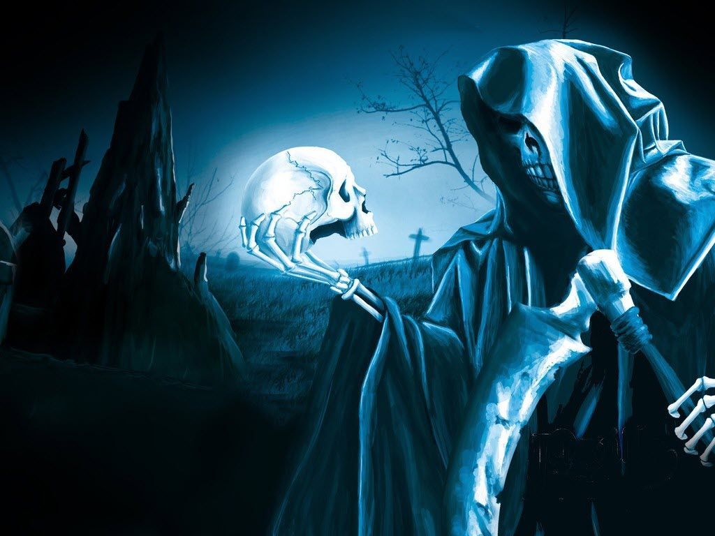 Female Grim Reaper Art Wallpapers