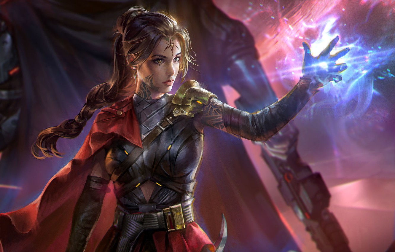 Female Wizard Fantasy Art Wallpapers