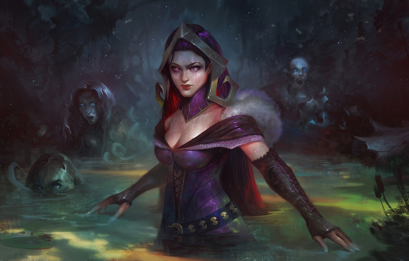 Female Wizard Fantasy Art Wallpapers