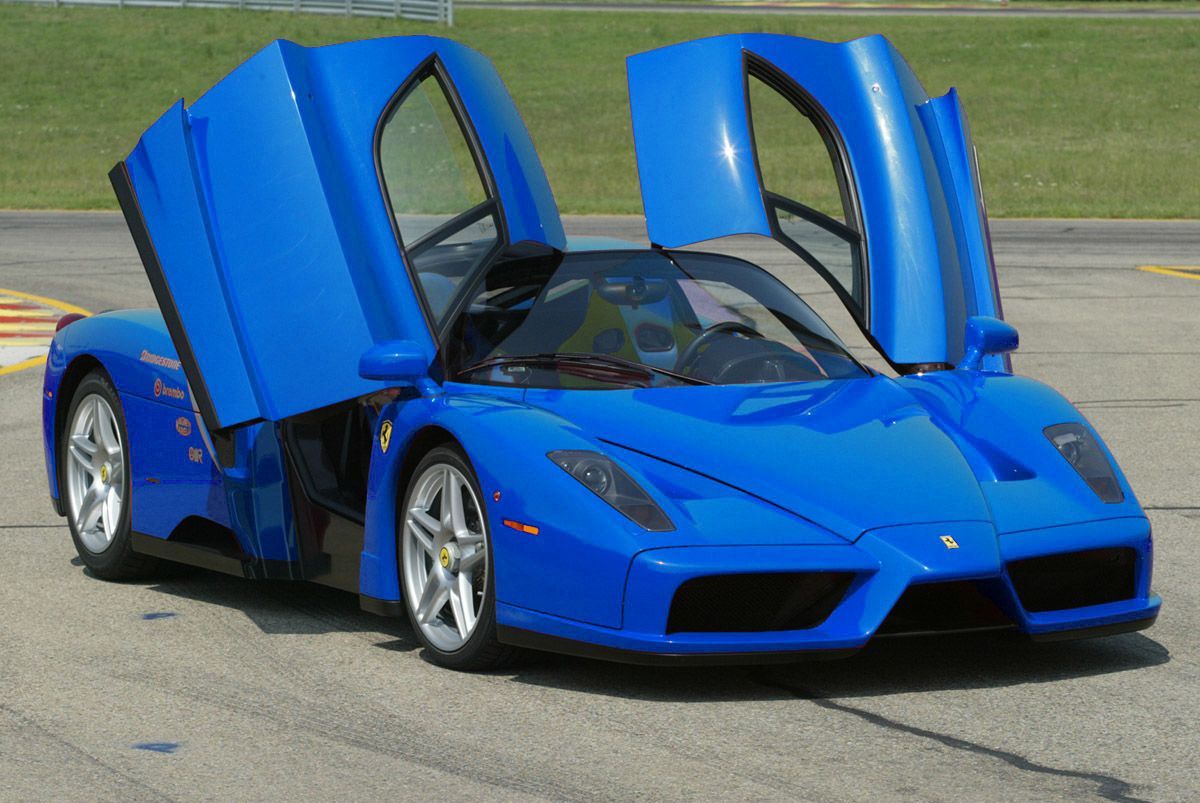 Ferrari Enzo Blue Wallpapers