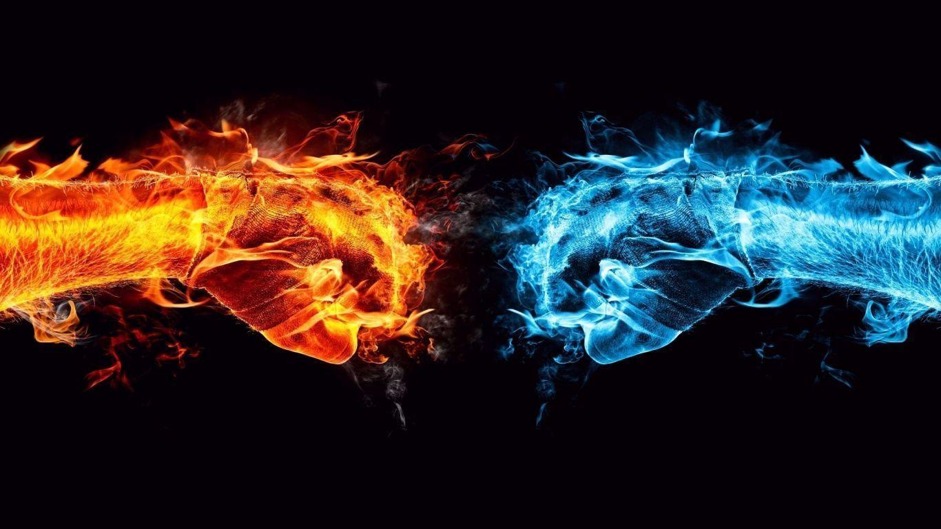 Fire And Ice Dragon Wallpapers