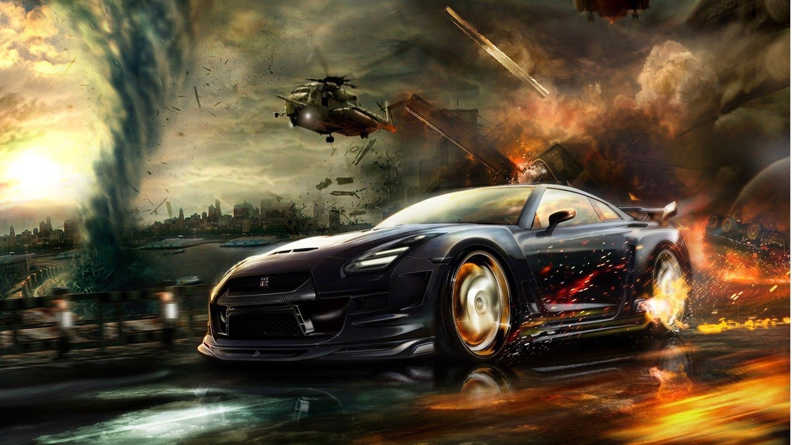 Fire Cool Car Wallpapers