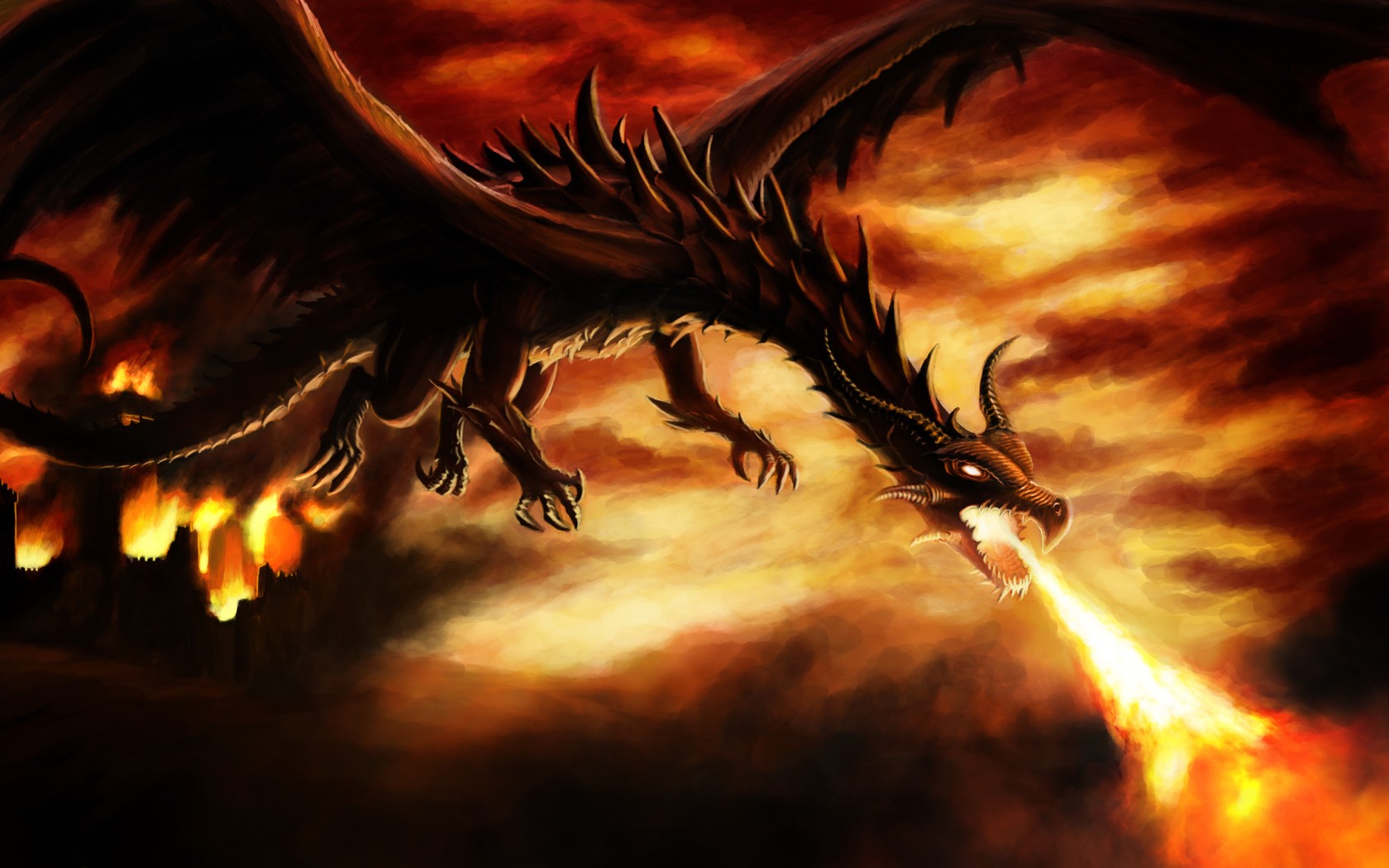 Fire Dragon Wallpapers