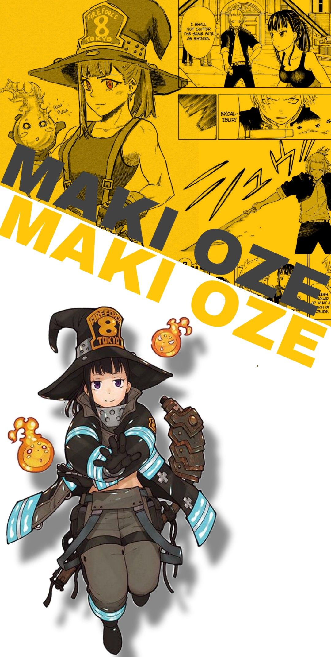 Fire Force Maki Wallpapers