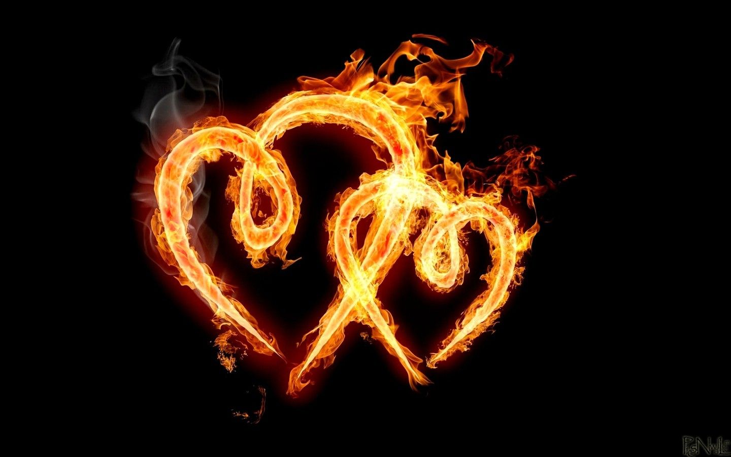 Fire Heart Wallpapers