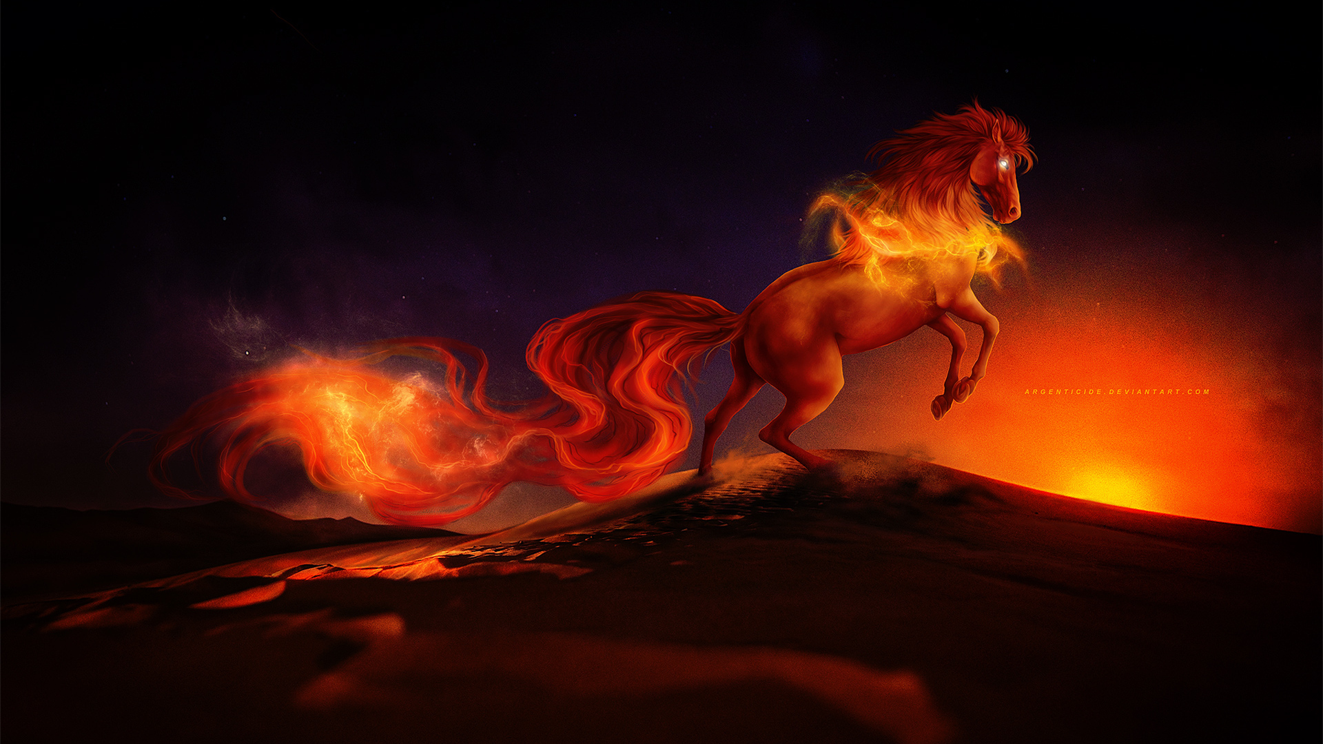 Fire Horse Wallpapers