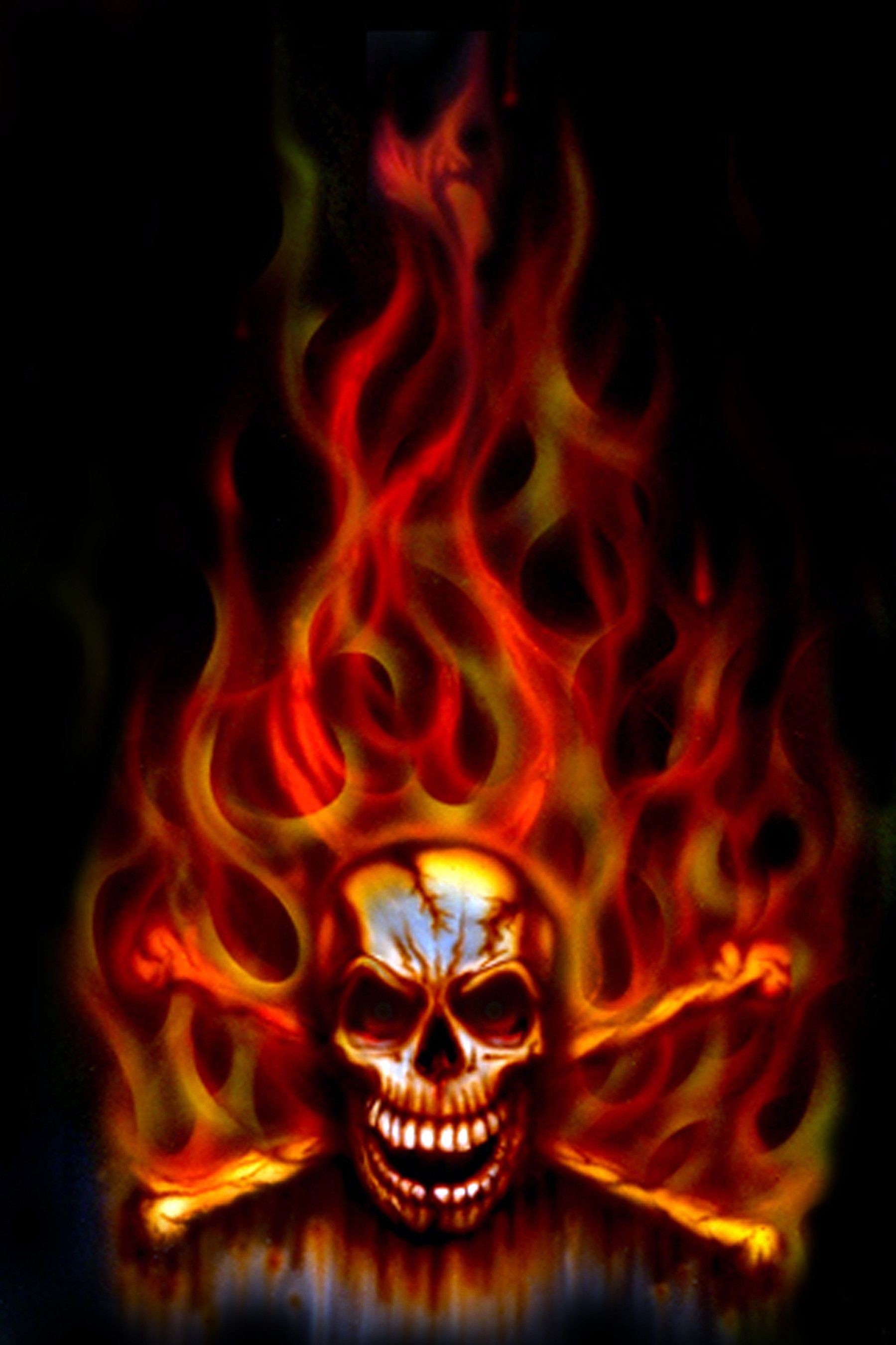 Fire Skull Wallpapers