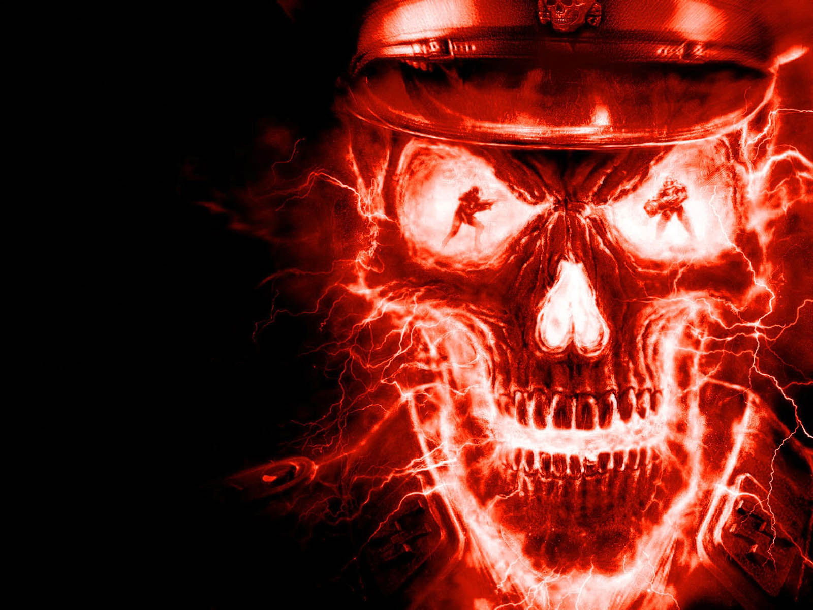 Fire Skull Wallpapers