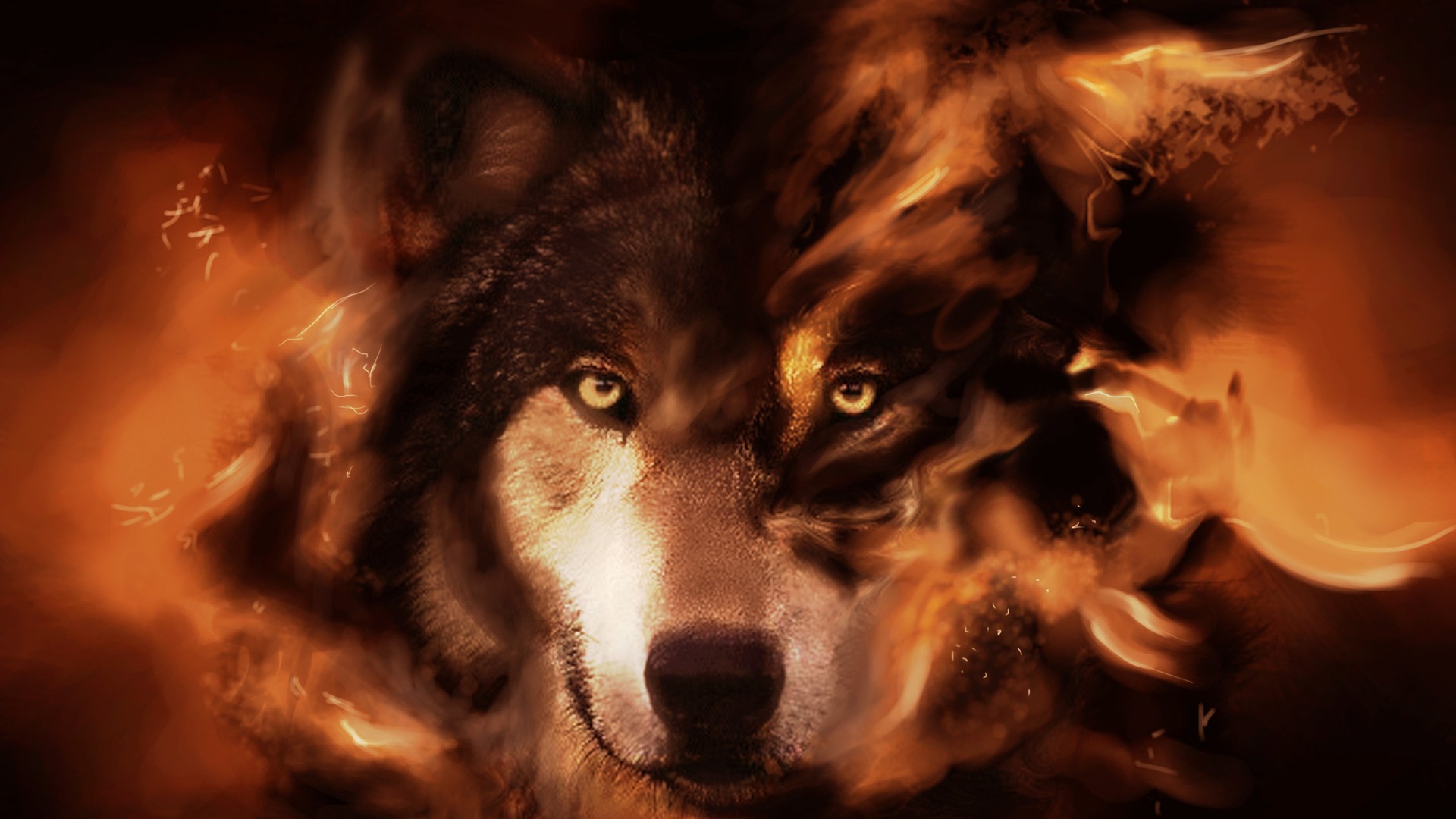 Fire Werewolf Wallpapers