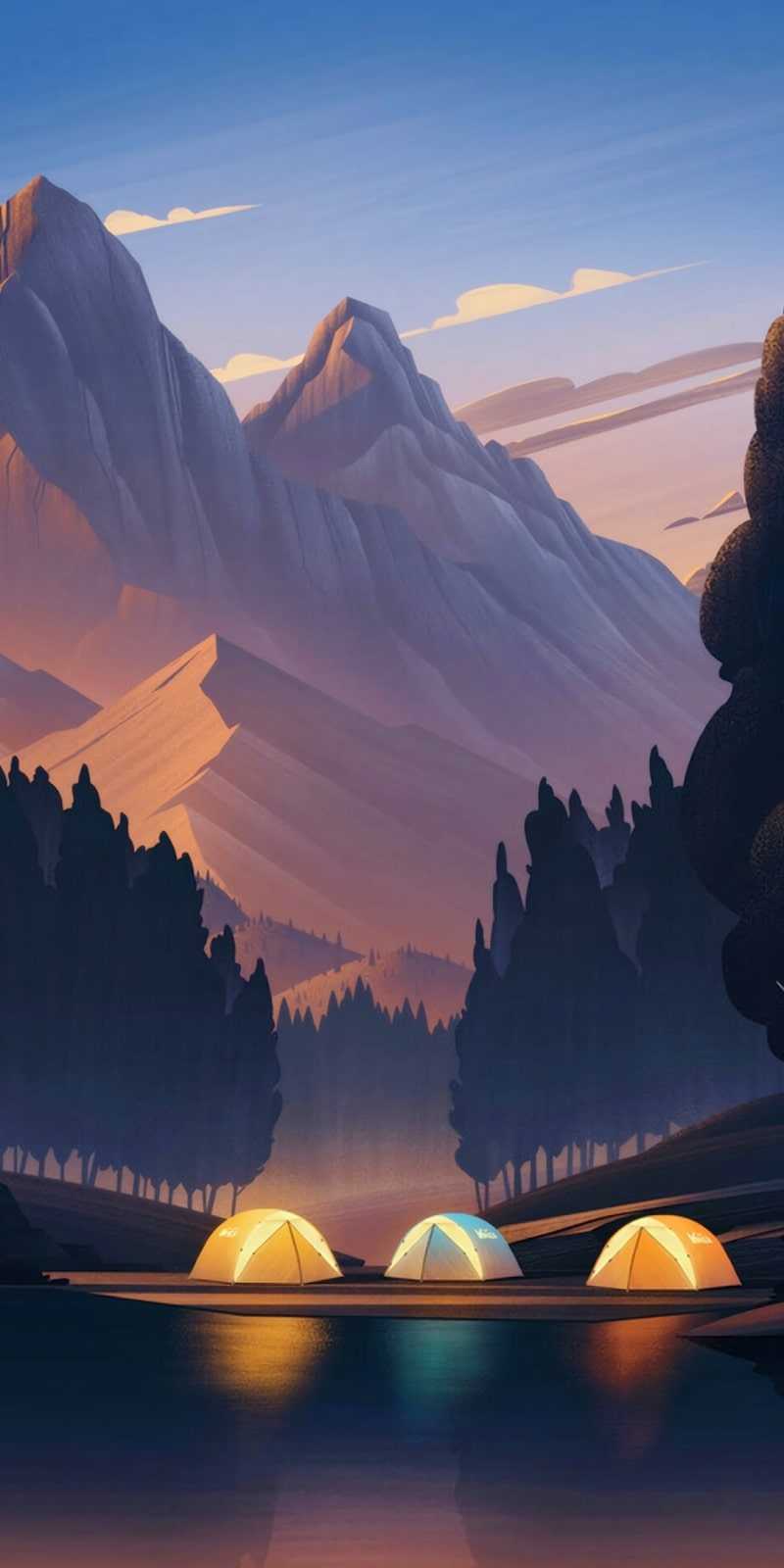 Firewatch Phone Wallpapers