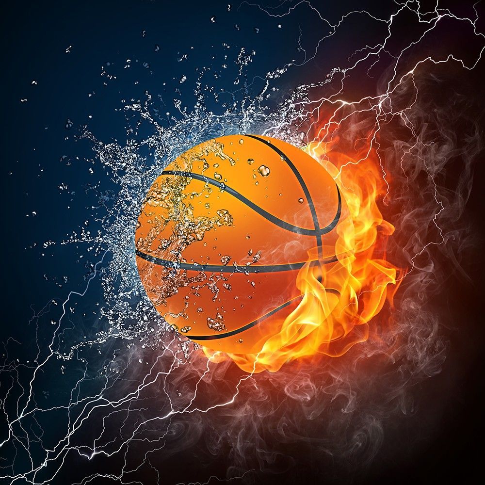 Flaming Basketball Wallpapers