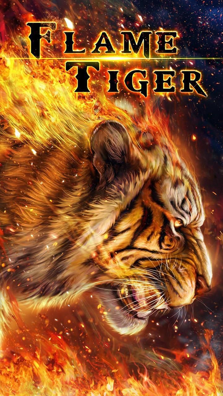 Flaming Tiger Wallpapers