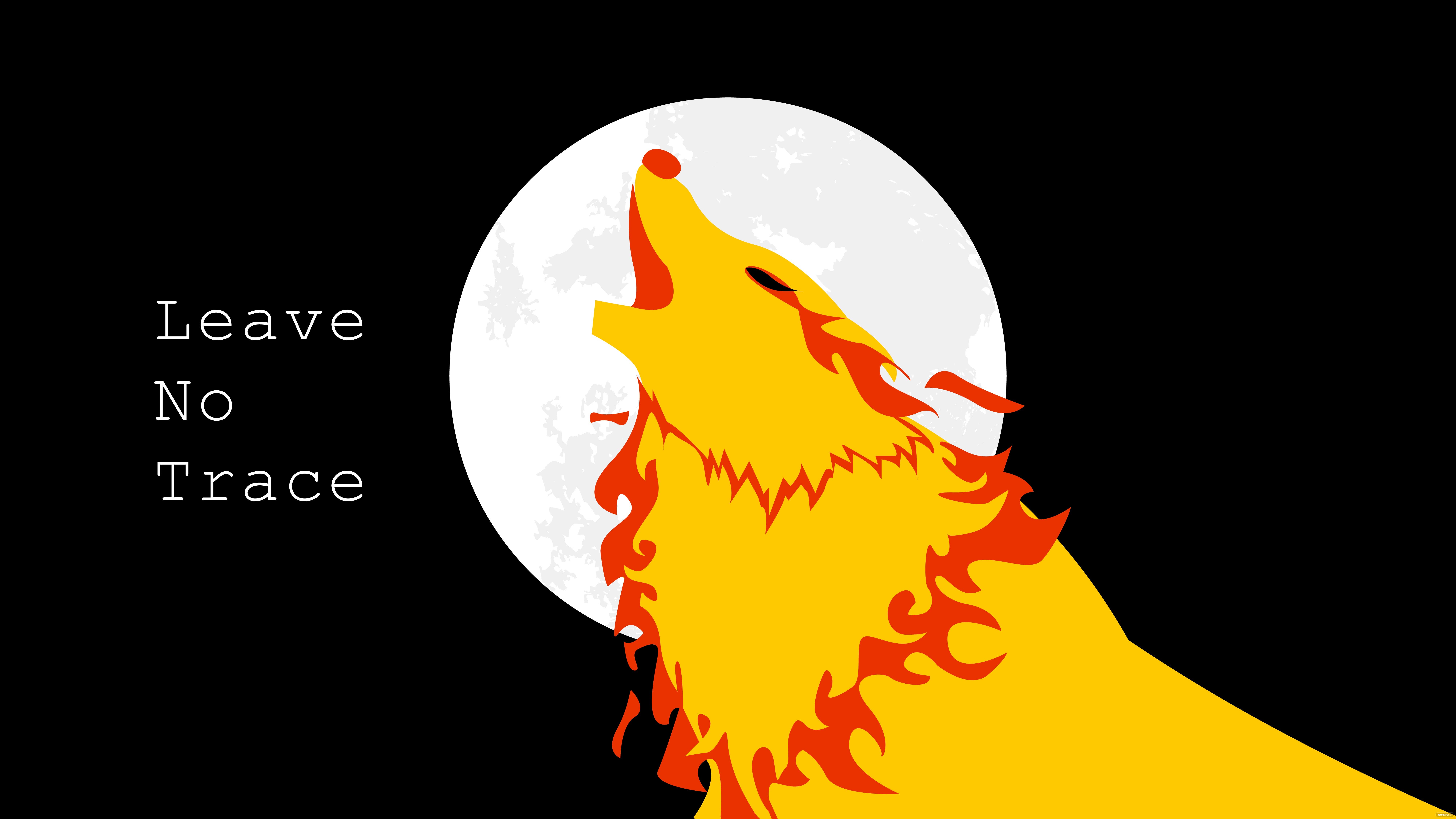 Flaming Wolf Wallpapers