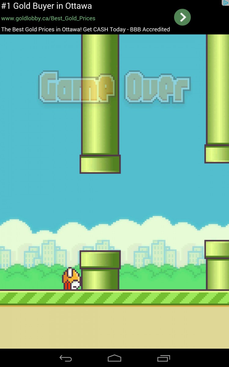 Flappy Bird Backdrop Wallpapers