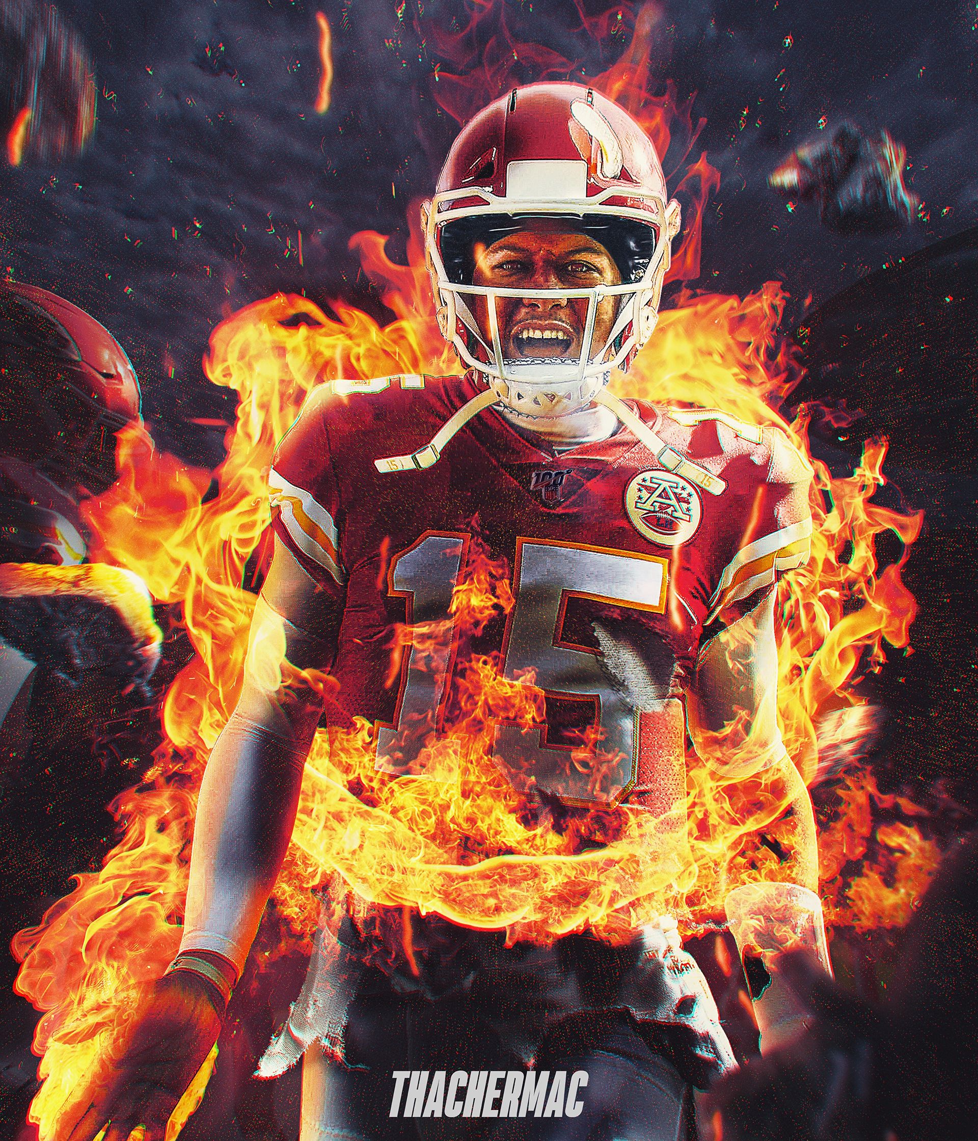 Flexing Patrick Mahomes Wallpapers