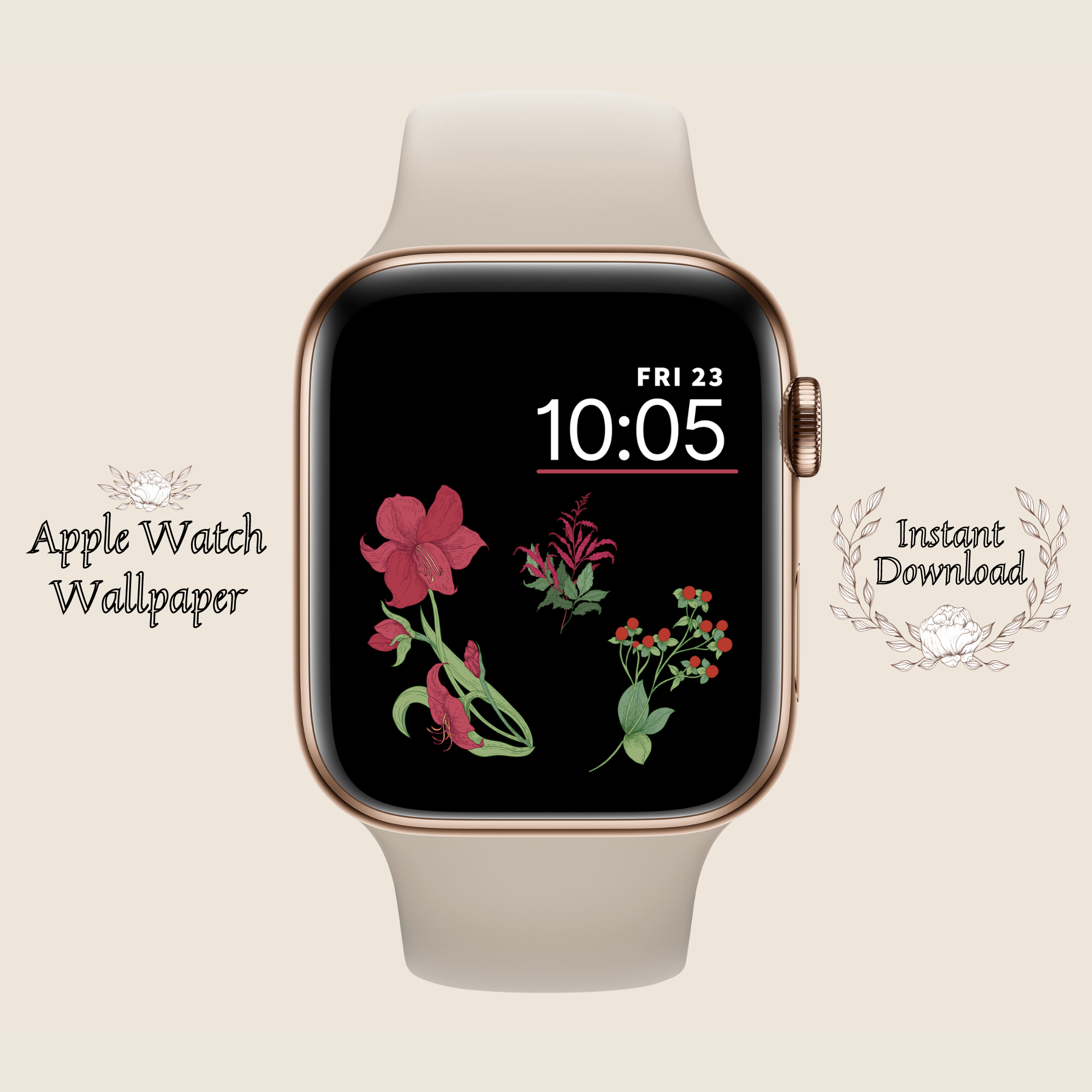 Floral Apple Watch Wallpapers