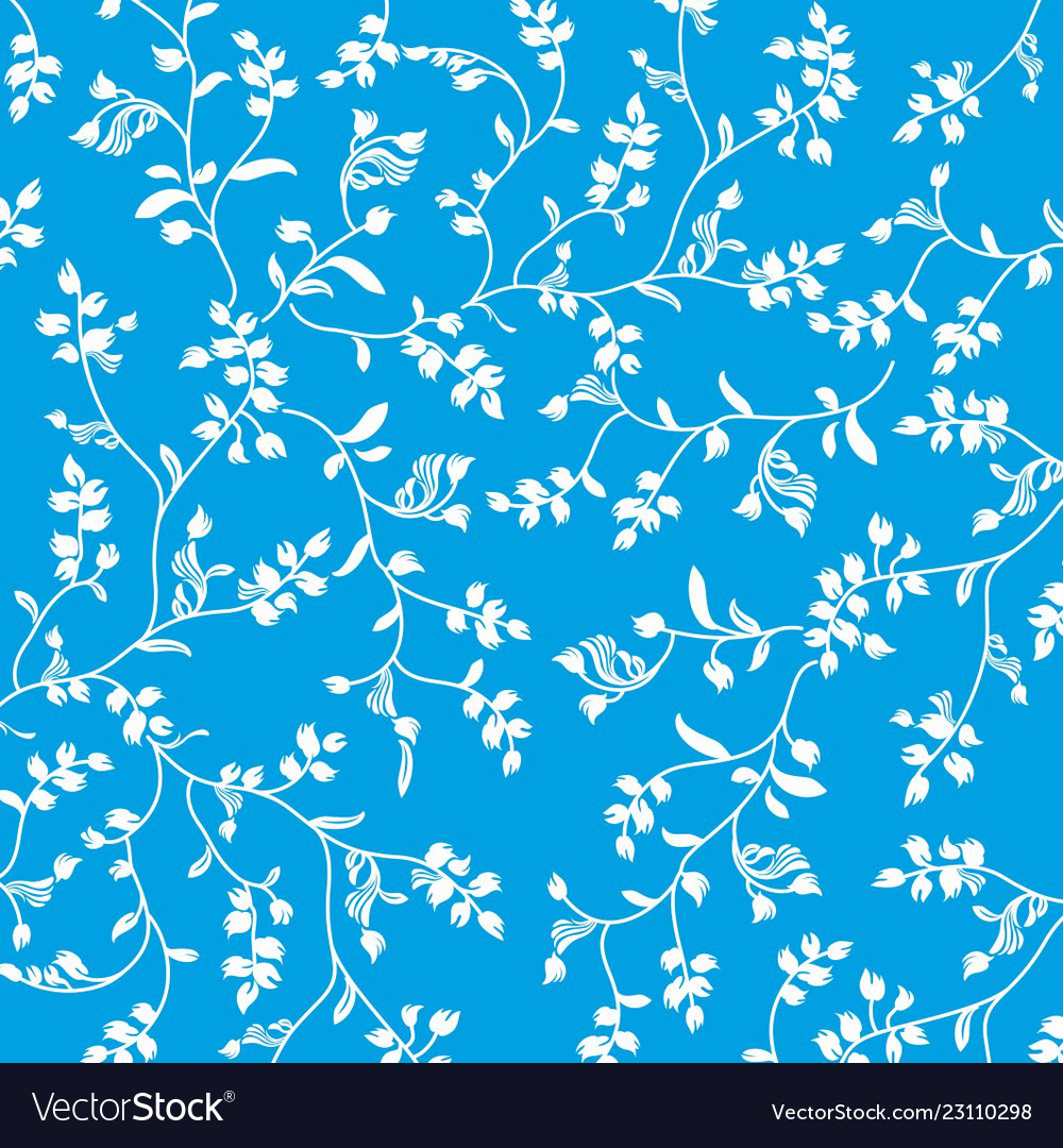 Floral Blue Wallpapers