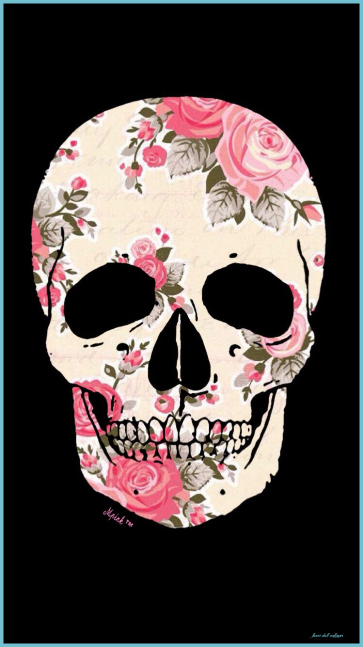 Floral Skull Wallpapers