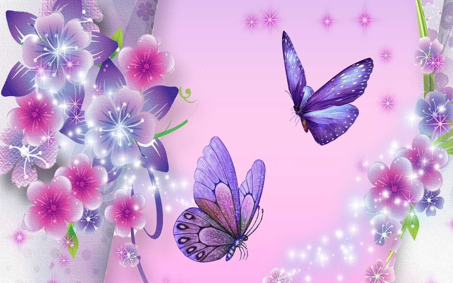Flower And Butterfly Wallpapers
