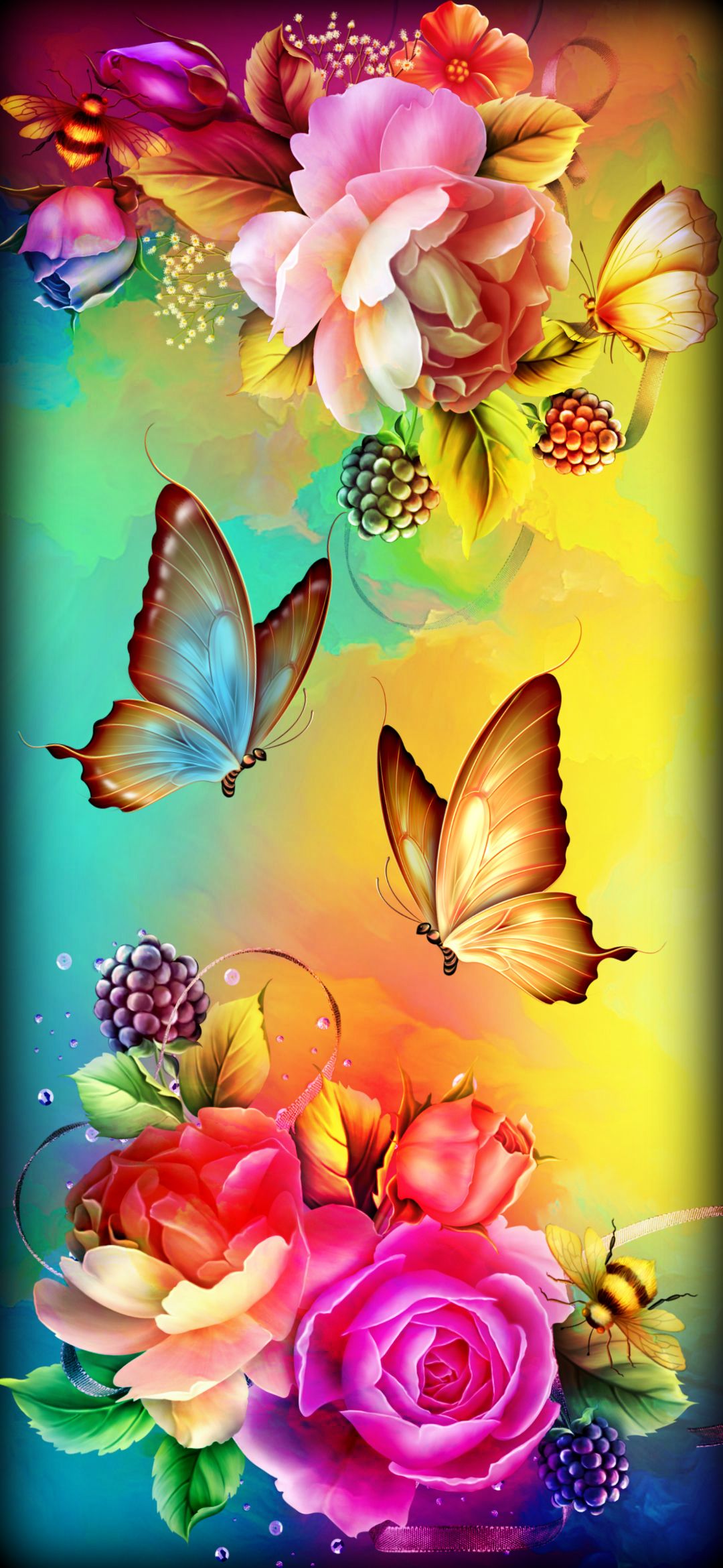 Flower And Butterfly Wallpapers