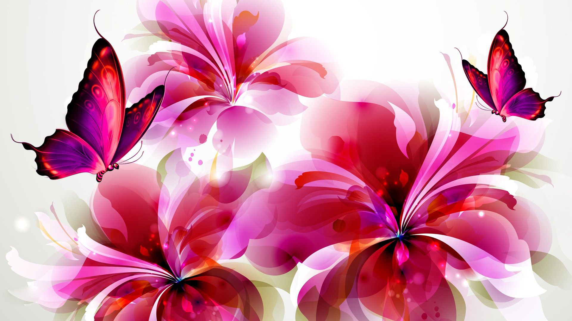 Flower And Butterfly Wallpapers